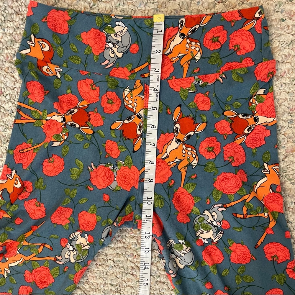 Lularoe OS Disney Bambi Thumper Leggings - Picture 9 of 13
